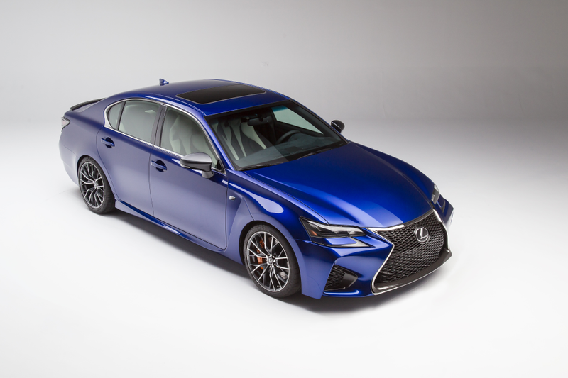 Illustration for article titled 2016 Lexus GS F gets 467-hp V8